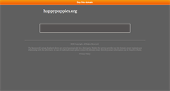 Desktop Screenshot of happypuppies.org